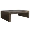 Obra Outdoor Coffee Table In Bronze