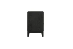 Obsidian Nightstand In Black