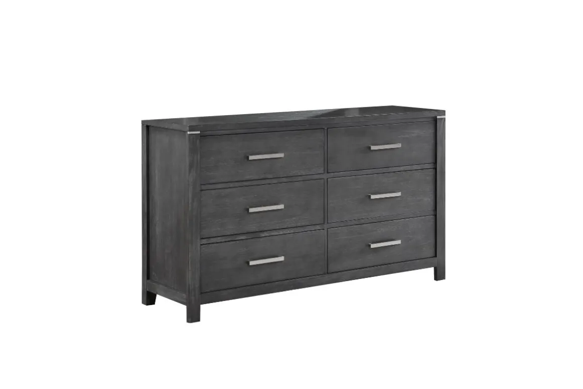 Odessa Dresser In Charcoal Gray