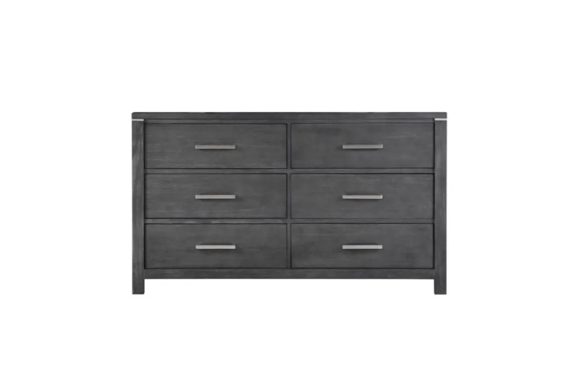 Odessa Dresser In Charcoal Gray