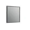 Odessa Mirror In Charcoal Gray