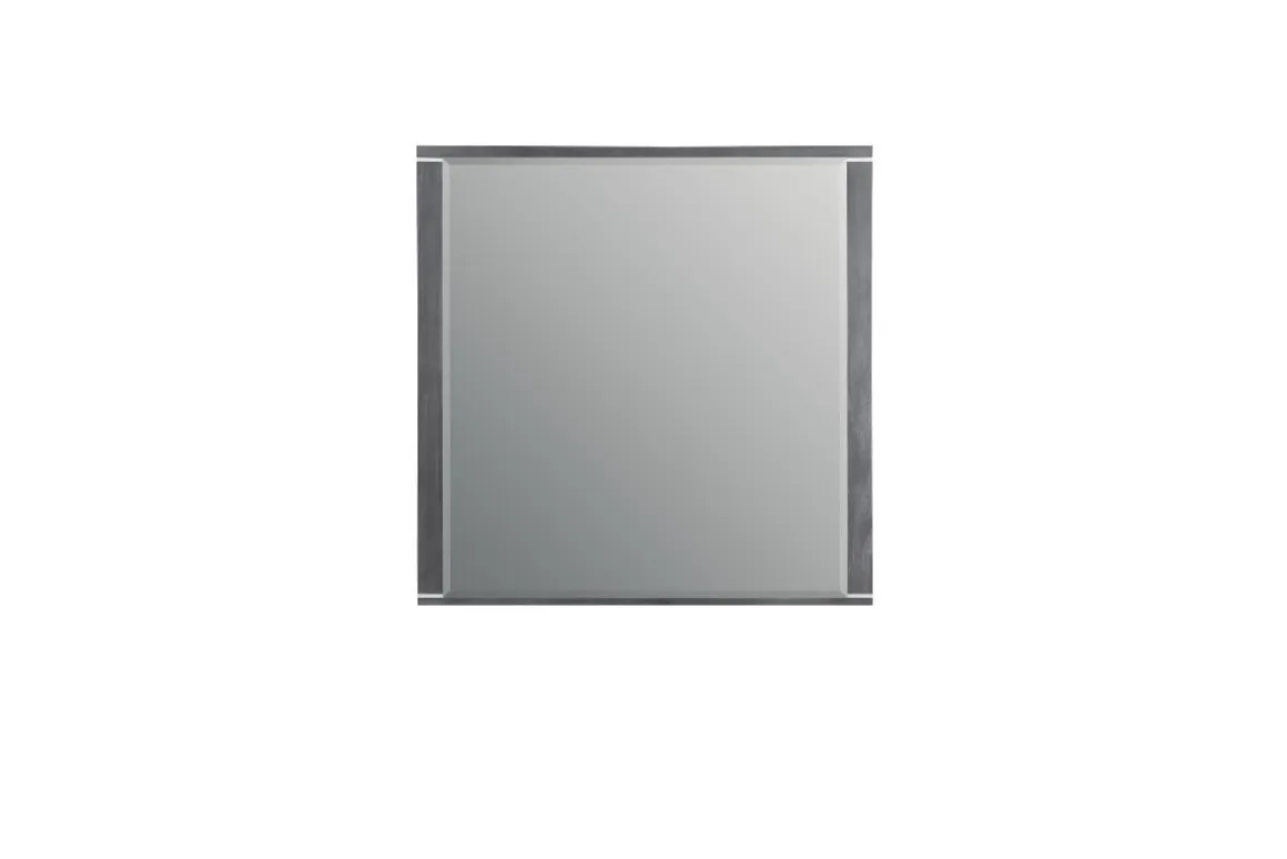 Odessa Mirror In Charcoal Gray