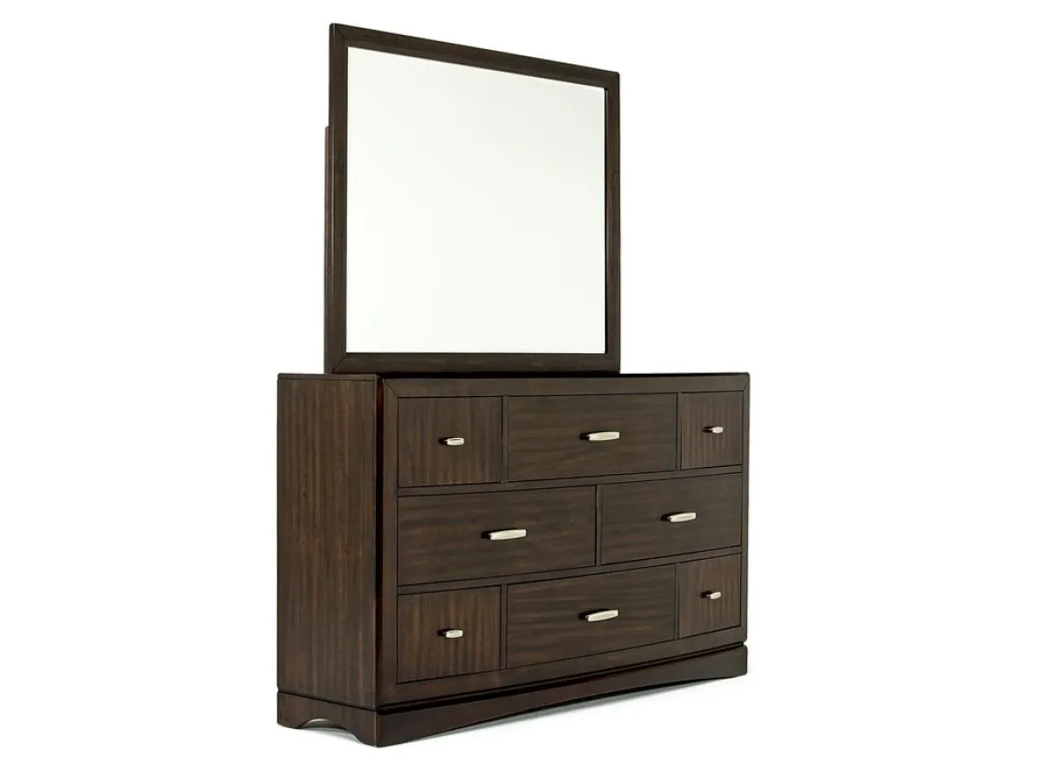 Ontario Mirror In Brown