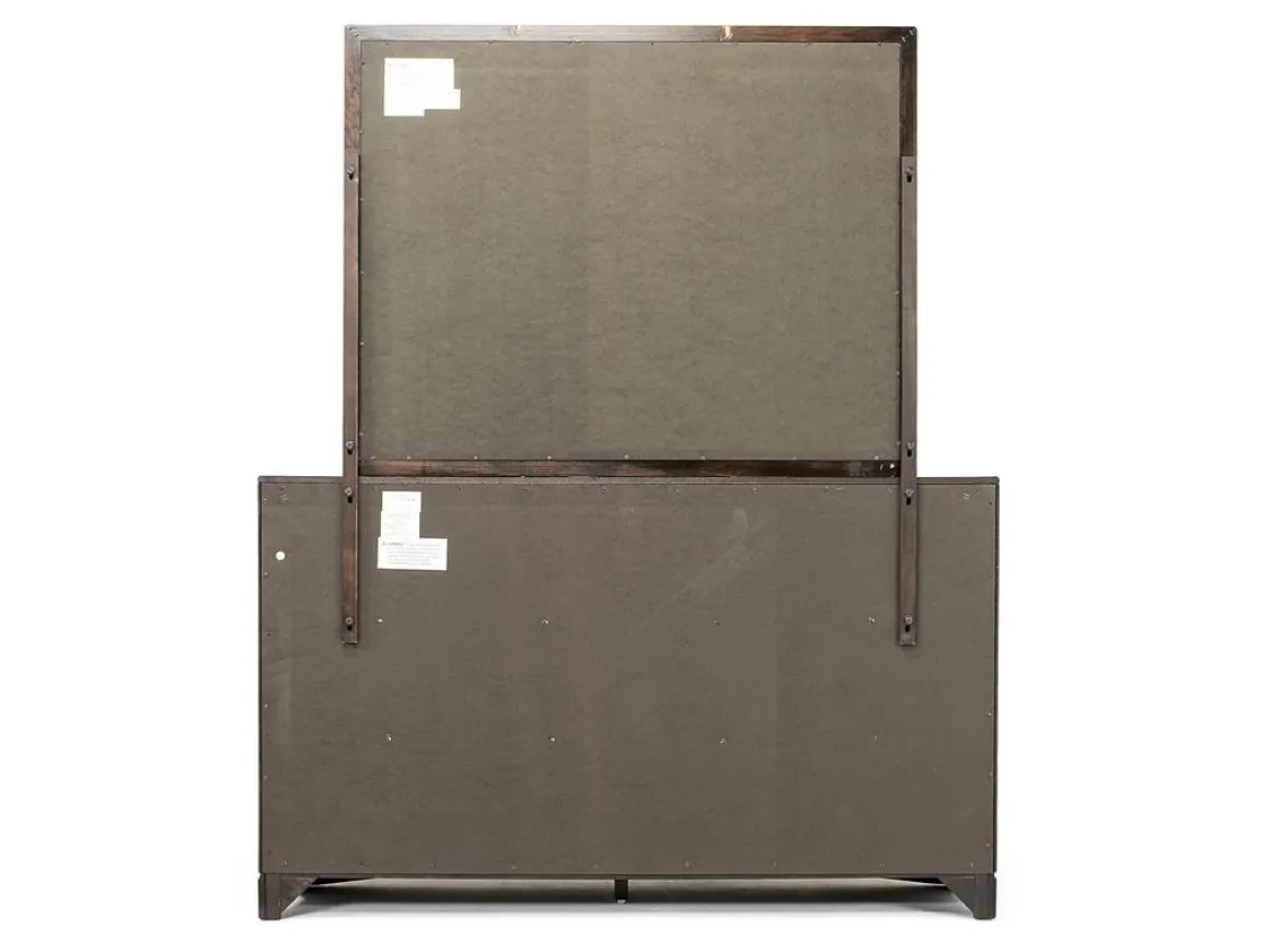 Ontario Mirror In Brown