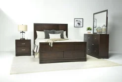 Ontario Mirror In Brown