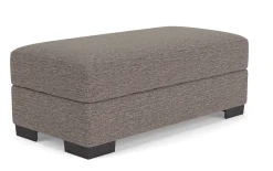 Oracle Ottoman In Envy Bark