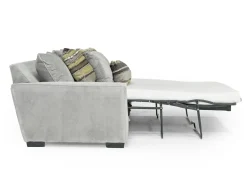Oracle Queen Sleeper Sofa W/ Mattress In Envy Ebony, Down