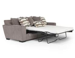 Oracle Queen Sleeper Sofa W/ Mattress In Envy Ebony, Down