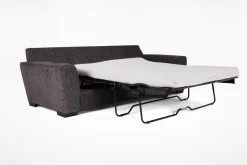 Oracle Queen Sleeper Sofa W/ Mattress In Envy Ebony, Down