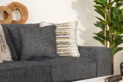 Oracle Sofa & Loveseat In Envy Ebony, Down