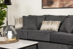 Oracle Sofa & Loveseat In Envy Ebony, Down
