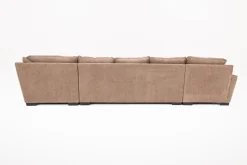 Oracle Tux Sofa Chaise Sectional In Envy Ebony, Left Facing, Down