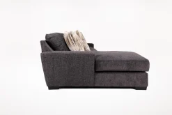 Oracle Xl Sofa Chaise In Envy Ebony, Left Facing, Down