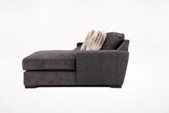 Oracle Xl Sofa Chaise In Envy Ebony, Left Facing, Down