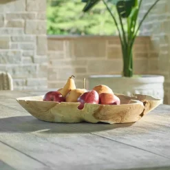 Organic Embrace Bowl In Brown