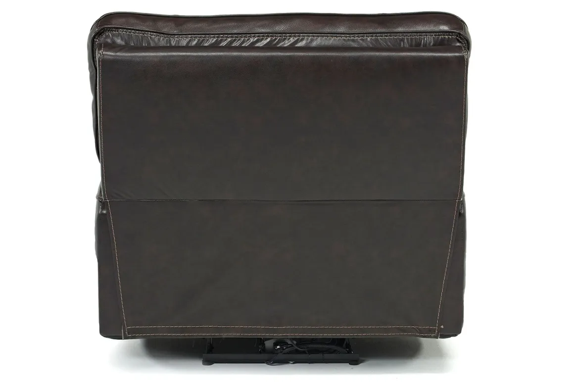 Oslo 3 Power Recliner In Brown Leather