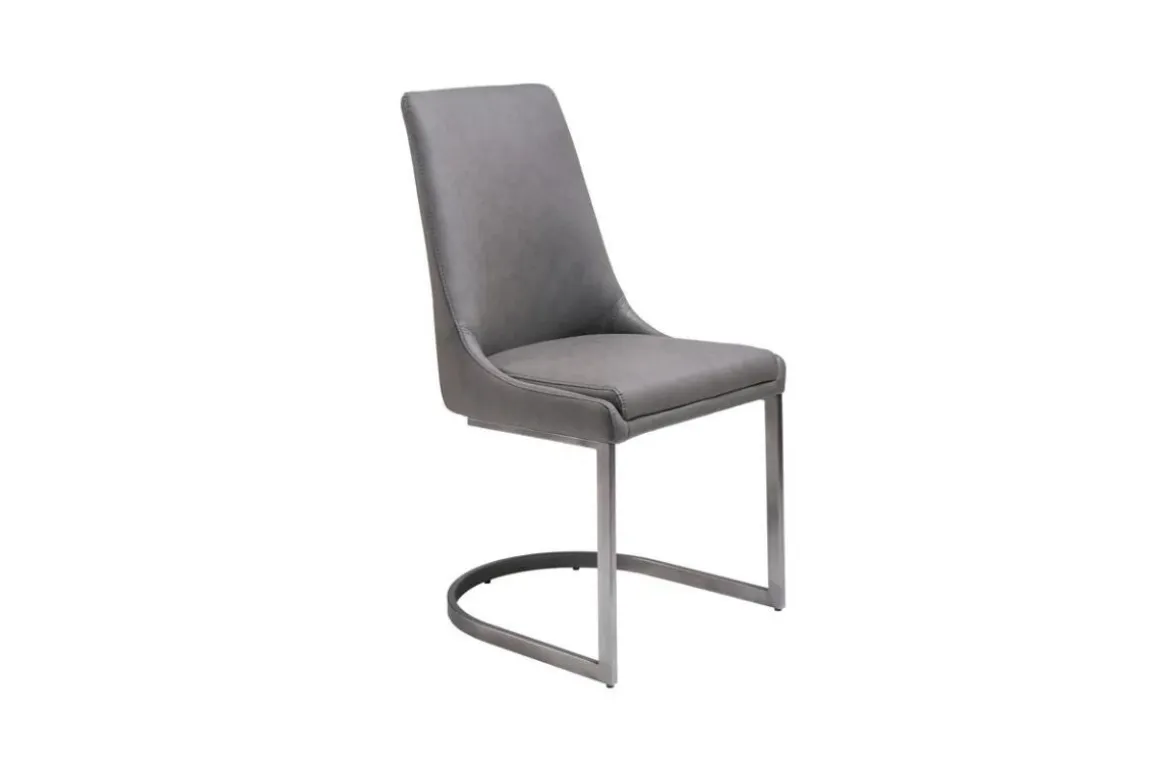 Oxford Arm Chair In Basalt Gray, Set Of 2