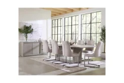 Oxford Arm Chair In Basalt Gray, Set Of 2