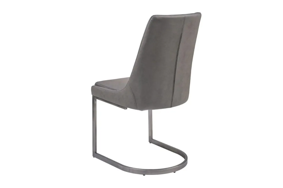 Oxford Arm Chair In Basalt Gray, Set Of 2