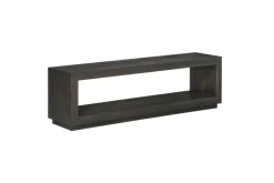 Oxford Dining Bench In Basalt Gray