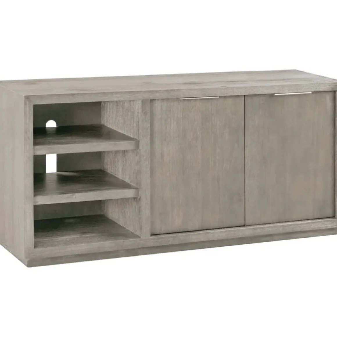 Oxford Media Console In Mineral, 74 Inch
