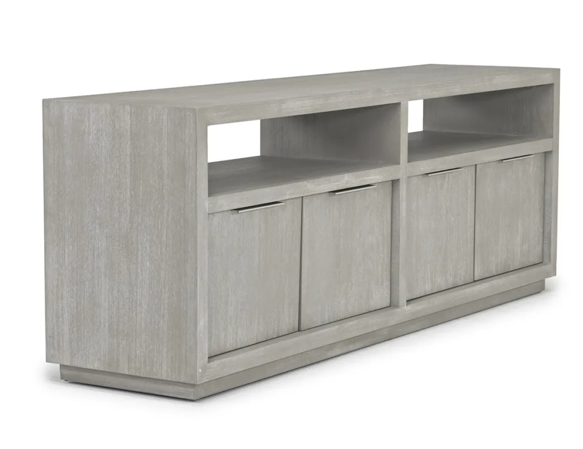 Oxford Media Console In Mineral, 74 Inch