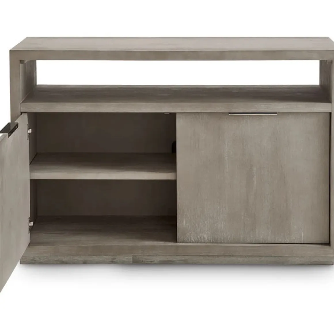 Oxford Media Console In Mineral, 74 Inch