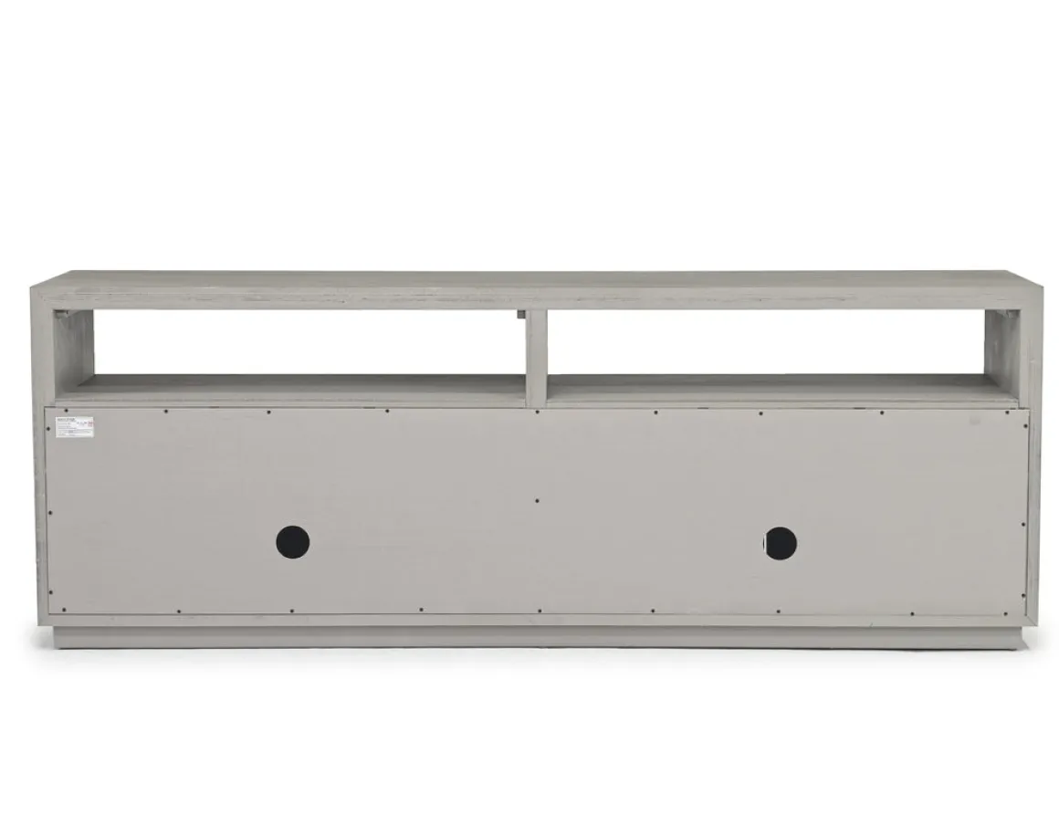 Oxford Media Console In Mineral, 74 Inch