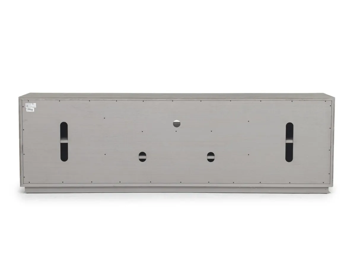 Oxford Media Console In Mineral, 74 Inch