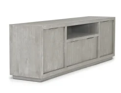 Oxford Media Console In Mineral, 74 Inch