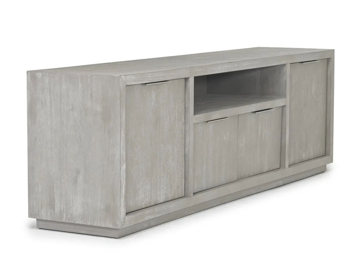 Oxford Media Console In Mineral, 74 Inch
