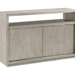 Oxford Media Console In Mineral, 74 Inch