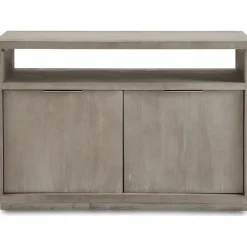 Oxford Media Console In Mineral, 74 Inch