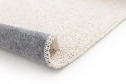 Pablo Linea Rug In Ivory & Sand, 5’ X 7’