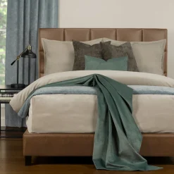 Padma Duvet Set In Harbor Gray, 5 Piece, Queen