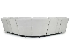 Palencia 7 Piece 3 Power Sectional In Trento Charcoal