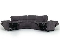 Palencia 6 Piece 3 Power Sectional In Trento Dove