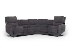 Palencia 6 Piece 3 Power Sectional In Trento Dove