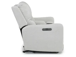 Palencia 3 Power Console Loveseat In Trento Charcoal