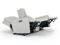 Palencia 3 Power Console Loveseat In Trento Charcoal