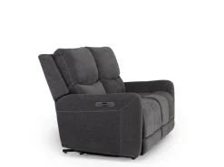 Palencia 3 Power Loveseat In Trento Charcoal