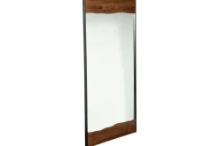 Panchali Accent Mirror In Brown/Black