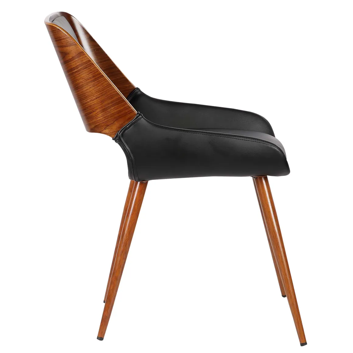 Panda Side Chair In Black