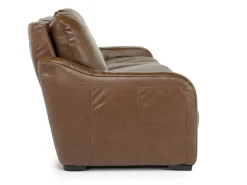 Paradise 2 Power Sofa In Chestnut Leather
