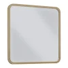 Penny Mirror In Buff Cream