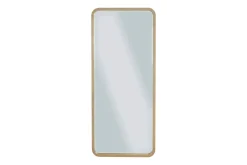 Penny Mirror In Buff Cream