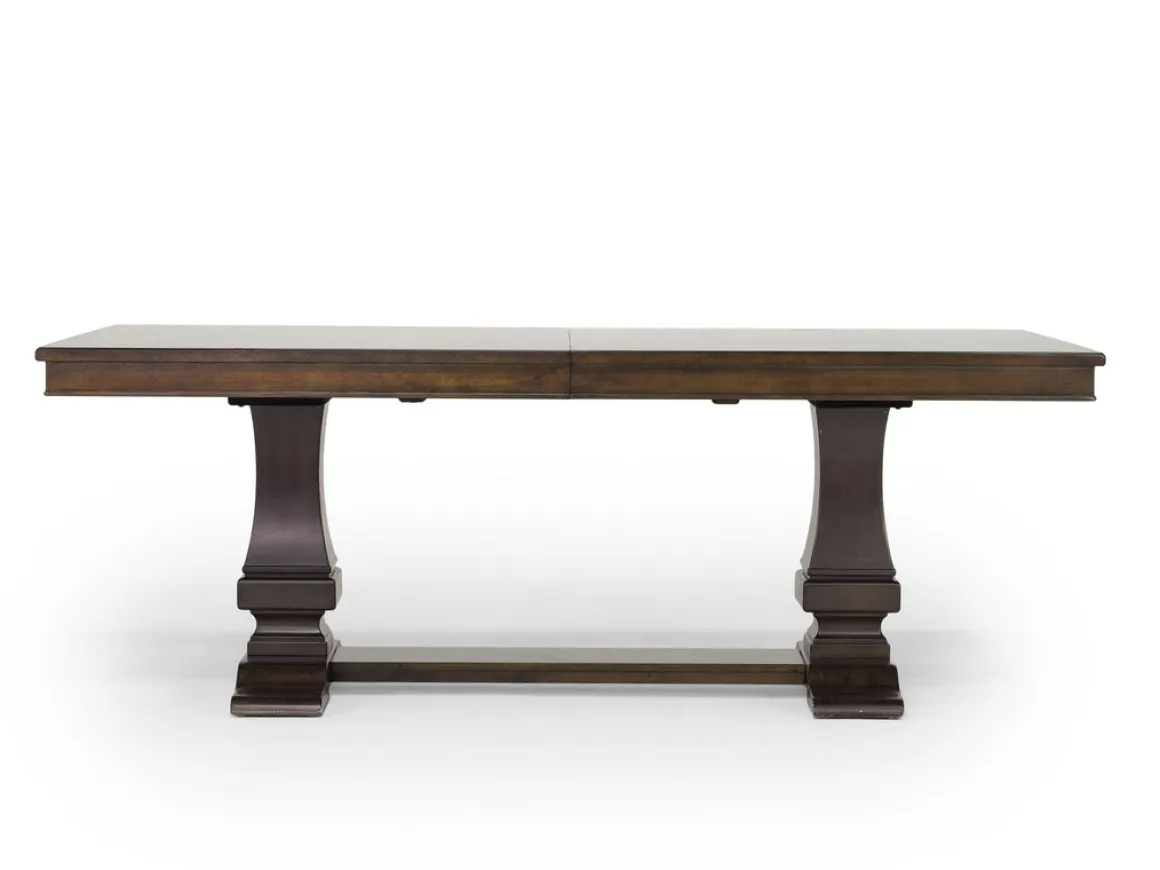 Phillipe Dining Table & 6 Chairs & 2 Arm Chairs In Cherry