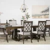 Phillipe Dining Table & 4 Side Chairs & 2 Arm Chairs In Cherry