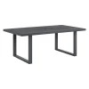 Playa Outdoor Dining Table In Dark Gray