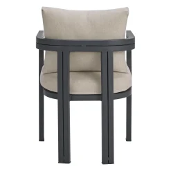 Playa Outdoor Side Chair In Dark Gray, Set Of 2
